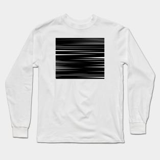 Modern black and white design Long Sleeve T-Shirt